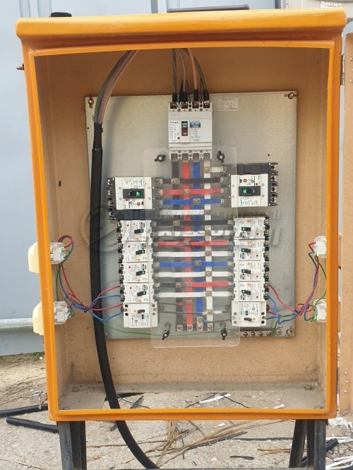 화성시 건축현장 세륜기 임시전기 계량기 설치 공사 시공 사진 9