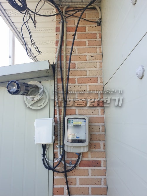 용인 단독주택 테슬라 월커넥터 설치 공사 시공 사진 3