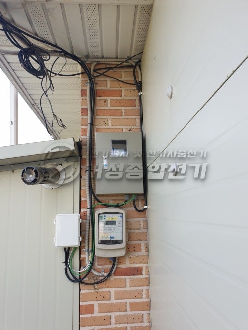 용인 단독주택 테슬라 월커넥터 설치 공사 시공 사진 6