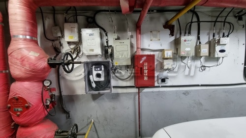 경찰서 관공서 전기차 충전기 설치 공사 시공 사진 19