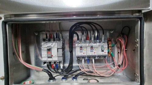 경찰서 관공서 전기차 충전기 설치 공사 시공 사진 7