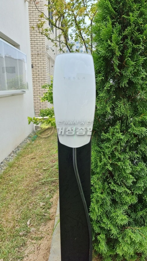 성남 단독주택 테슬라 월커넥터 설치 공사 시공 사진 13