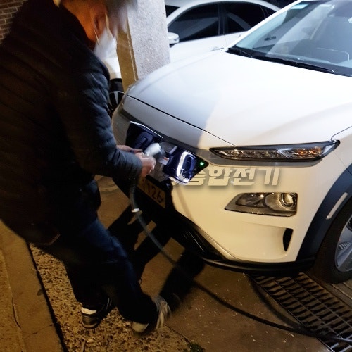 동작구 빌라 EV충전기 설치 공사 시공 사진 14