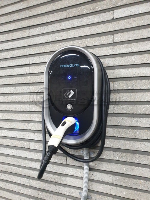 용인 타운하우스 EV충전기 설치 공사 시공 사진 12