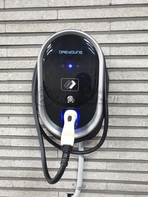 용인 타운하우스 EV충전기 설치 공사 시공 사진 13