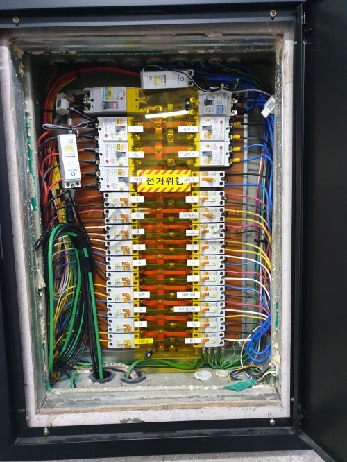 용인 타운하우스 EV충전기 설치 공사 시공 사진 4