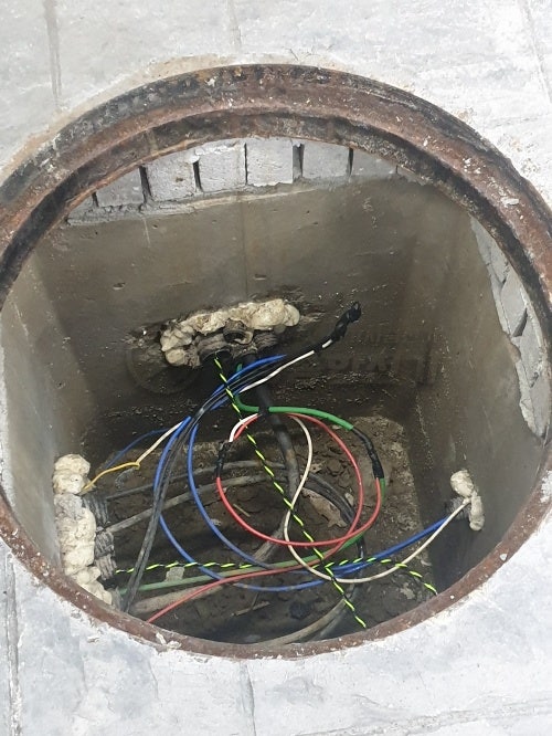 용인 타운하우스 EV충전기 설치 공사 시공 사진 6