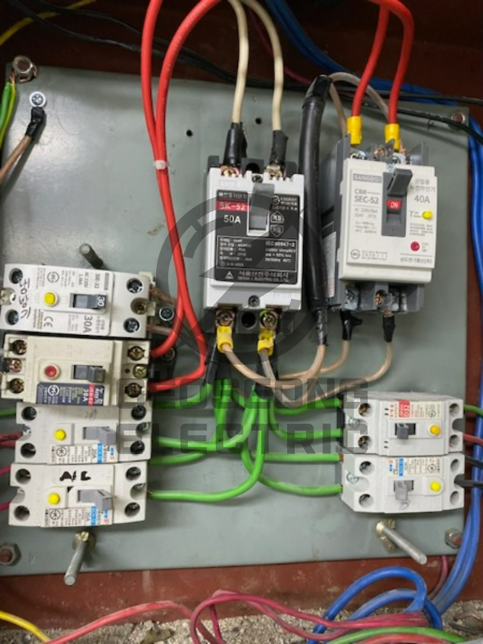 건물 차단기 교체 시공 공사 시공 사진 11