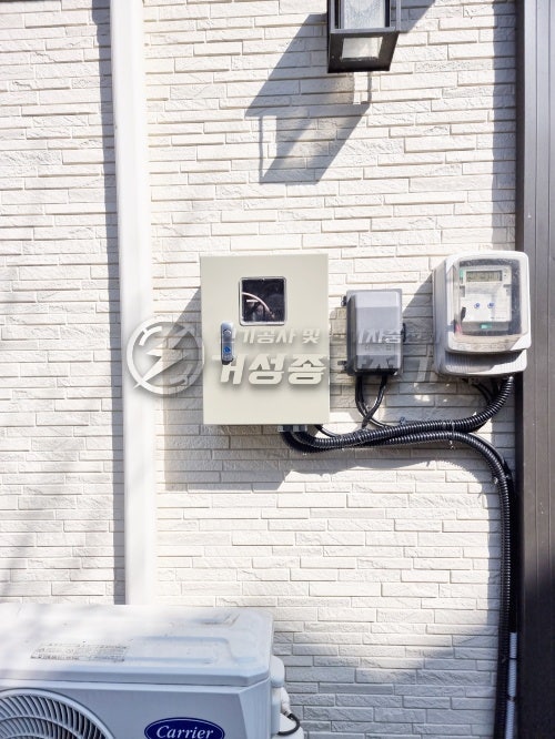 평택 단독주택 테슬라 월커넥터 설치 공사 시공 사진 18