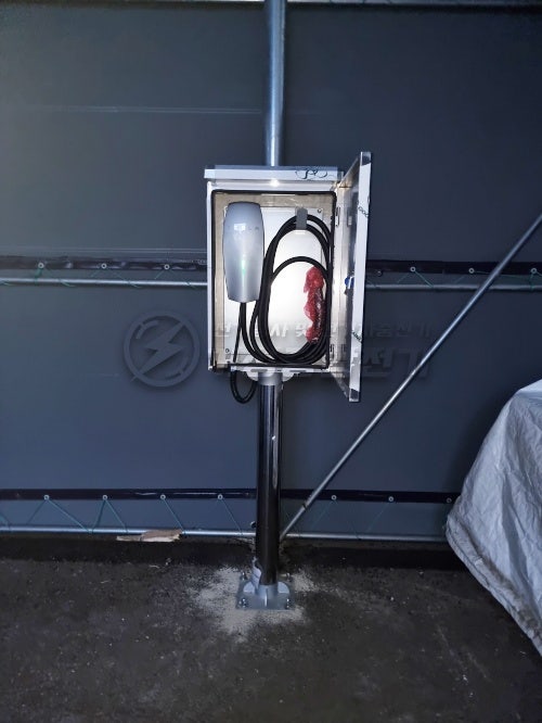 서울 성북구 빌라 테슬라 월커넥터 설치 공사 시공 사진 10