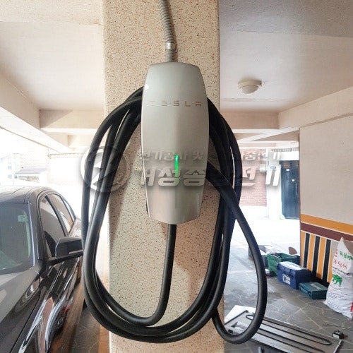 서울 성북구 빌라 테슬라 월커넥터 설치 공사 시공 사진 32