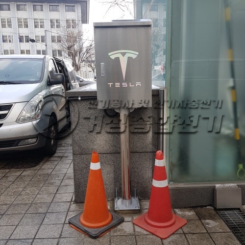 서울 성북구 빌라 테슬라 월커넥터 설치 공사 시공 사진 9