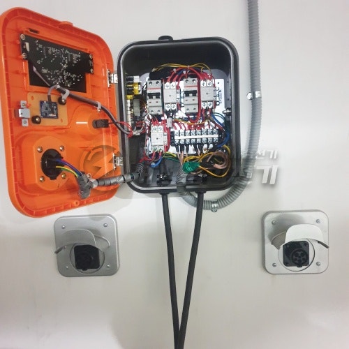 서울 양천구 회사 EV충전기 설치 공사 시공 사진 11