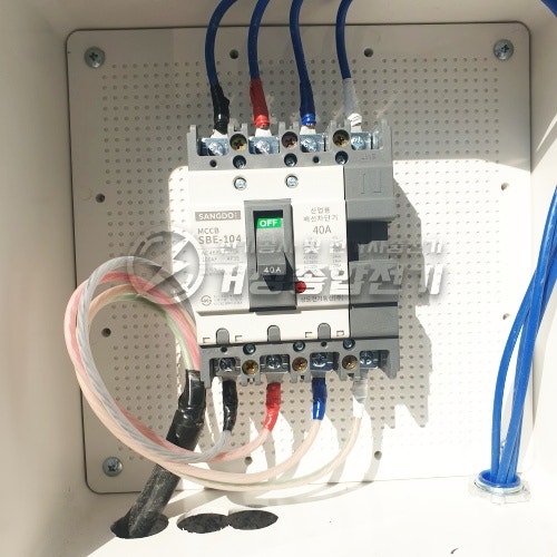 서울 양천구 회사 EV충전기 설치 공사 시공 사진 14