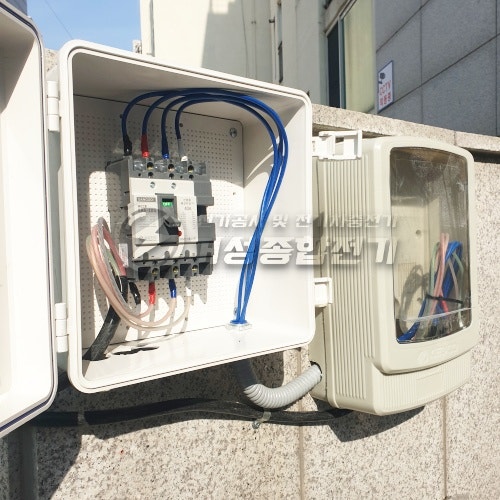 서울 양천구 회사 EV충전기 설치 공사 시공 사진 15