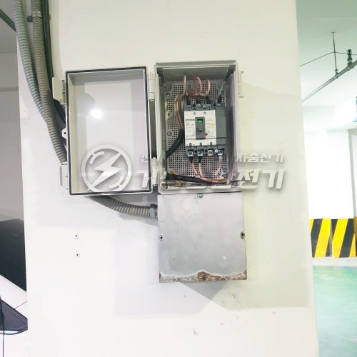 서울 양천구 회사 EV충전기 설치 공사 시공 사진 5