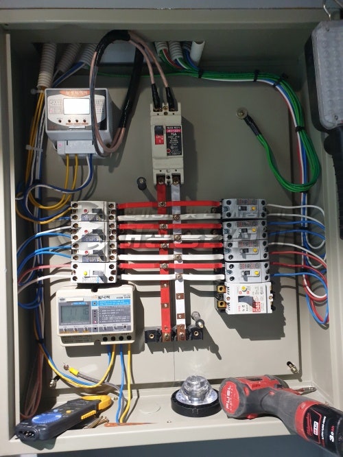 은평구 상가 전기차 충전기 설치 공사 시공 사진 4