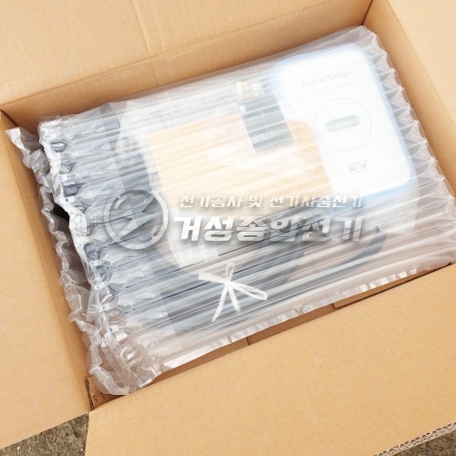 아산 공장 포터EV 7kW 전기차 충전기 설치 공사 시공 사진 3