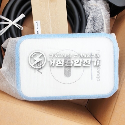 아산 공장 포터EV 7kW 전기차 충전기 설치 공사 시공 사진 4