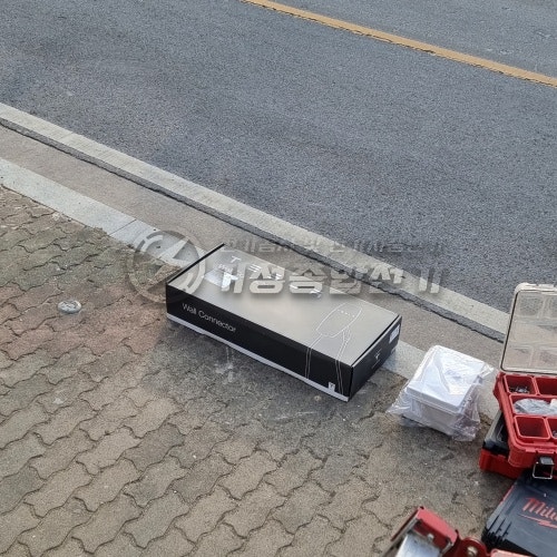 대전 유성구 단독주택 테슬라 월커넥터 설치 공사 시공 사진 2