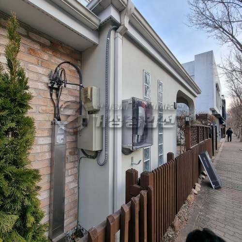 대전 유성구 단독주택 테슬라 월커넥터 설치 공사 시공 사진 5