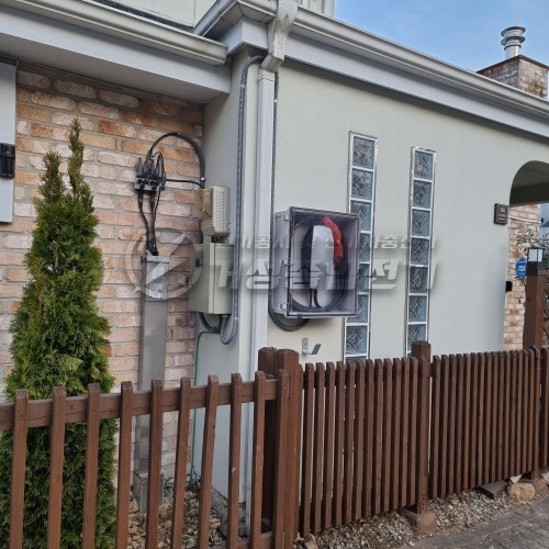 대전 유성구 단독주택 테슬라 월커넥터 설치 공사 시공 사진 6