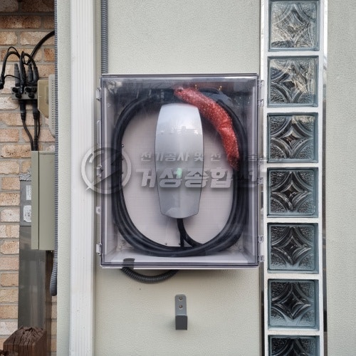 대전 유성구 단독주택 테슬라 월커넥터 설치 공사 시공 사진 7