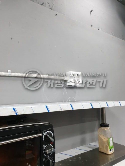 강남 배달전문점 선식변경 및 전기 증설 공사 시공 사진 19