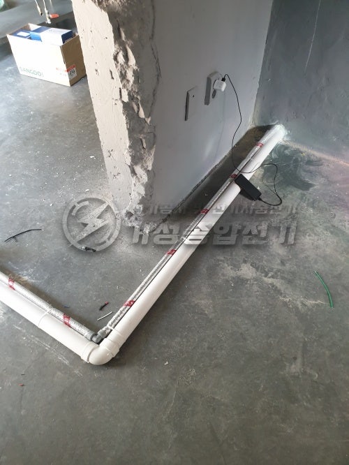 강남 배달전문점 선식변경 및 전기 증설 공사 시공 사진 8