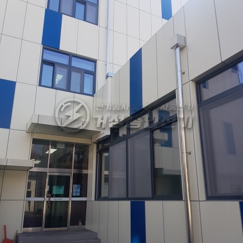 경기도일자리재단 공공주차장 EV충전기 설치 공사 시공 사진 2