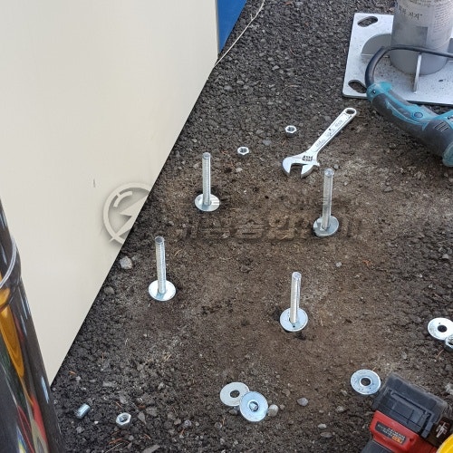 경기도일자리재단 공공주차장 EV충전기 설치 공사 시공 사진 3