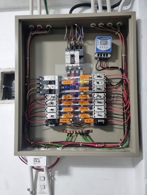 인천 구월동 배달전문점 전기 증설 승압 공사 시공 사진 6