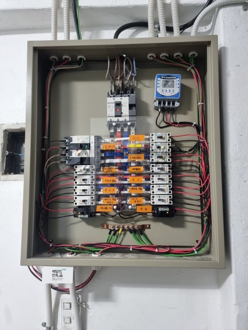 인천 구월동 배달전문점 전기 증설 승압 공사 시공 사진 7