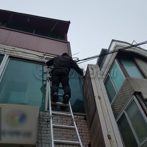 도봉구 영업장 전기차 충전기 설치 공사 시공 사진 2