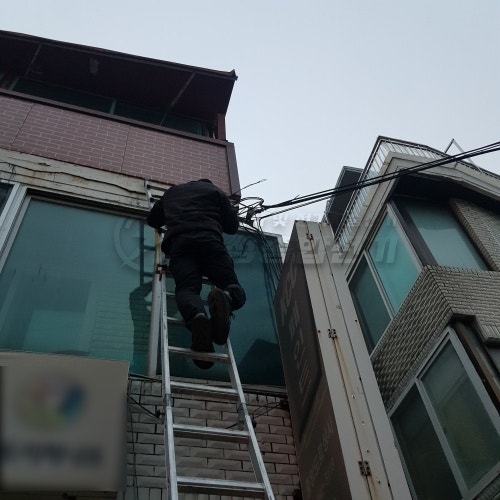 도봉구 영업장 전기차 충전기 설치 공사 시공 사진 3