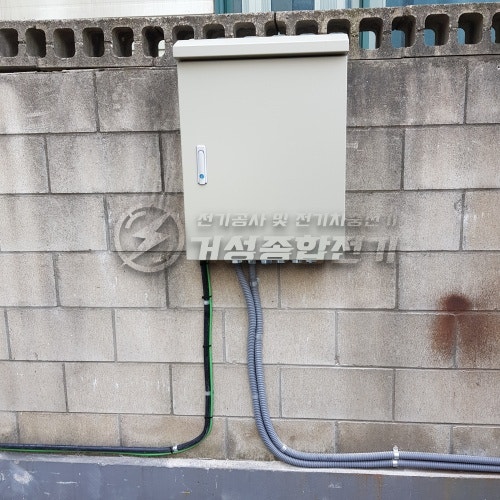 인천 미추홀구 공장 EV충전기 설치 공사 시공 사진 17