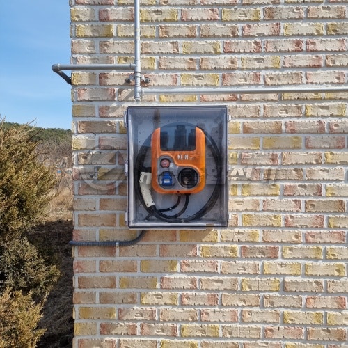 고양시 단독주택 EV충전기 이전 설치 공사 시공 사진 9