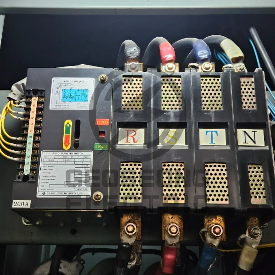 건물 수변전 ATS 자동절체스위치 교체 공사 시공 사진 2