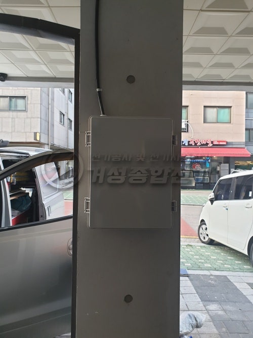 경기도 군포시 상가 테슬라 네마 충전기 설치 공사 시공 사진 7