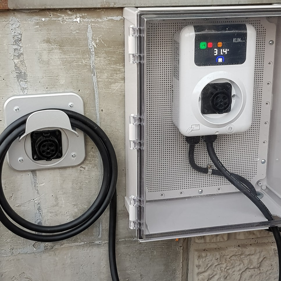 인천 서구 금속공장 EV충전기 설치 공사 시공 사진 13