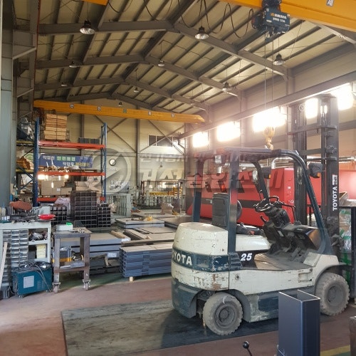 인천 서구 금속공장 EV충전기 설치 공사 시공 사진 4