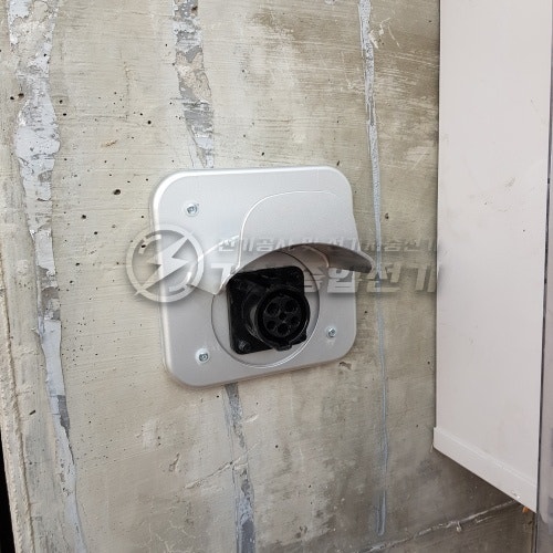 인천 서구 금속공장 EV충전기 설치 공사 시공 사진 8