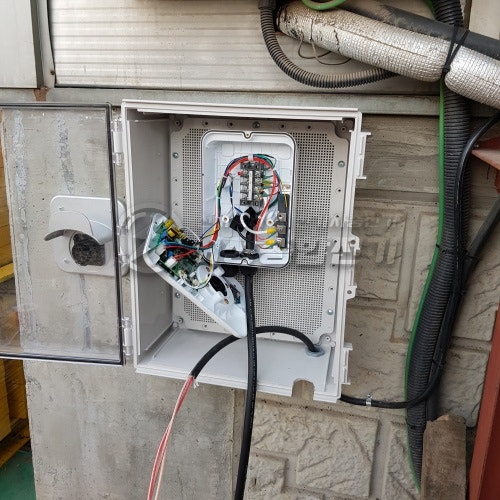 인천 서구 금속공장 EV충전기 설치 공사 시공 사진 9