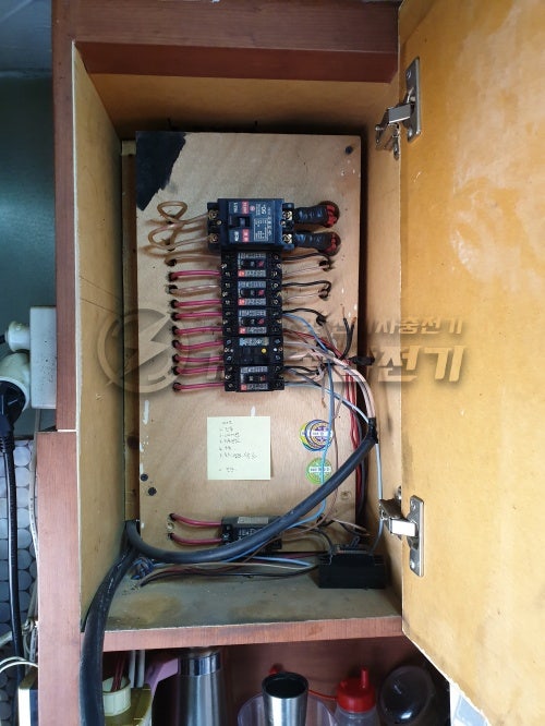 김포 배달전문점 한전 전기 증설 15kW 공사 시공 사진 8