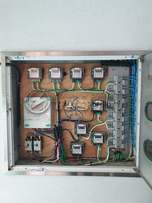 파주시 빌라 클린일렉스 EV충전기 설치 공사 시공 사진 5