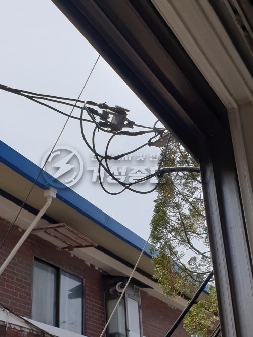 구로동 단독주택 한전 계량기 설치 공사 시공 사진 5