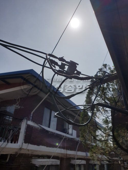 구로동 단독주택 한전 계량기 설치 공사 시공 사진 7