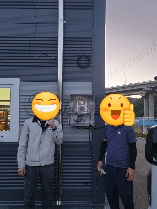 파주시 샷시공장 EV충전기 설치 공사 시공 사진 16