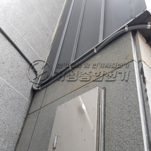 용인 타운하우스 테슬라 네마 충전기 설치 공사 시공 사진 12