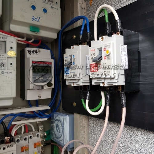 용인 타운하우스 테슬라 네마 충전기 설치 공사 시공 사진 19